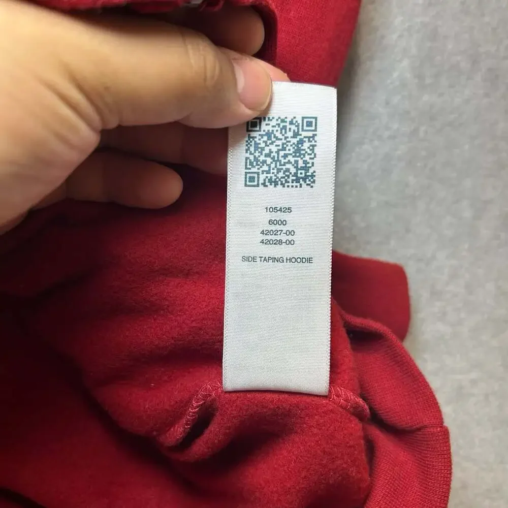 True Religion Men’s Red Logo Trim Track Jacket, Size XL